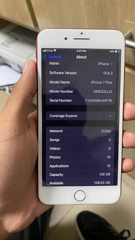 IPhone 7 Plus Pta Approved 128 gb for sale And Exchange Possible. 6