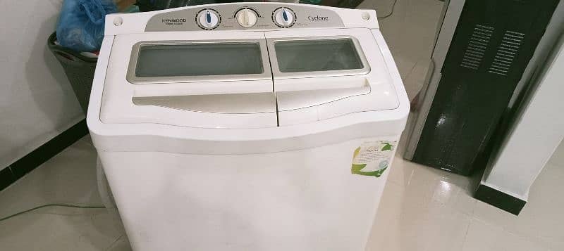 Kenwood washing machine cyclone 10 kg capacity zabardast saaf suthri 7