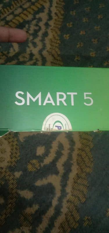 infinix smart 5, ram/rom,3/64, dual sim. with box 1