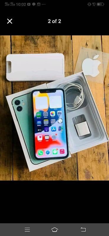 Apple iphone 11 64 gb Momery Full box pta approved 1