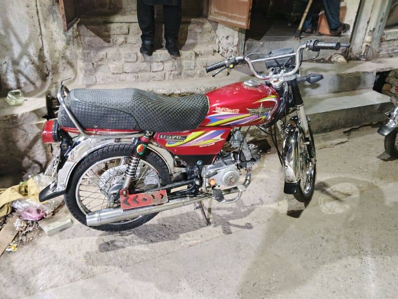 Union star 70 cc motorcycle 7