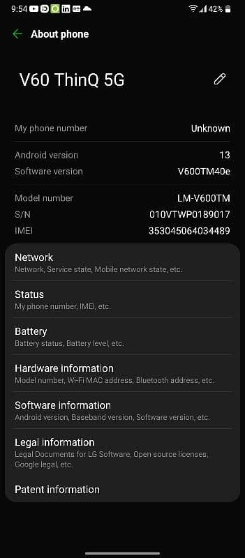 LG V60 ThinQ PTA Approved 7