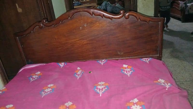 pure wooden bed 3