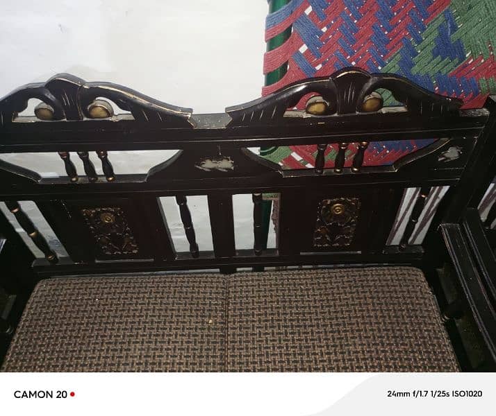 Lakadi ka sofa set 3