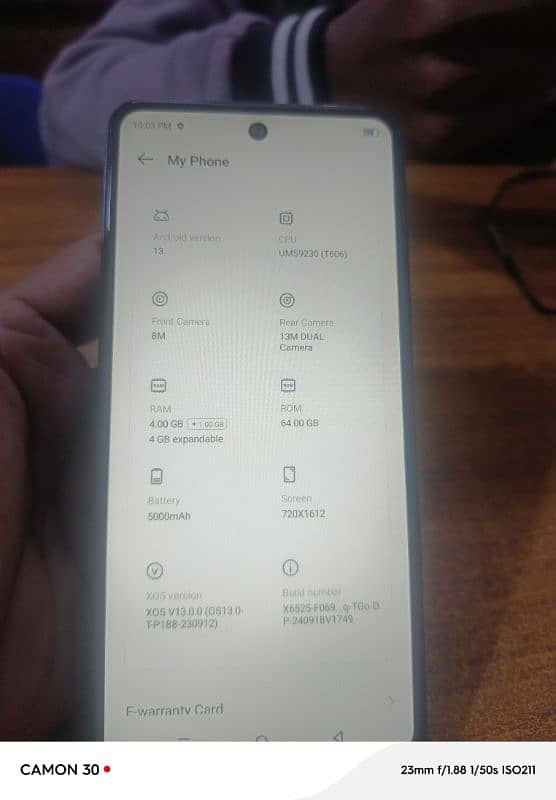 INFINIX SMART 8 ALL OK HE 10/10 5 MONTH WARANTY BAQI HE 3