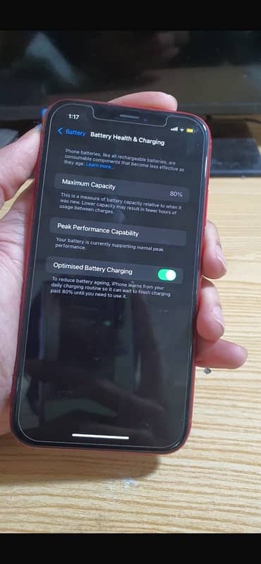 iPhone XR pta apparently  128 gb 4