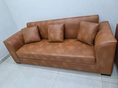 3 Seater Leather Sofa