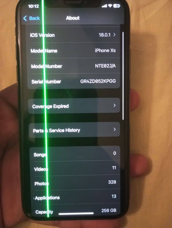 Iphone Xs factory Unlock 256gb 4