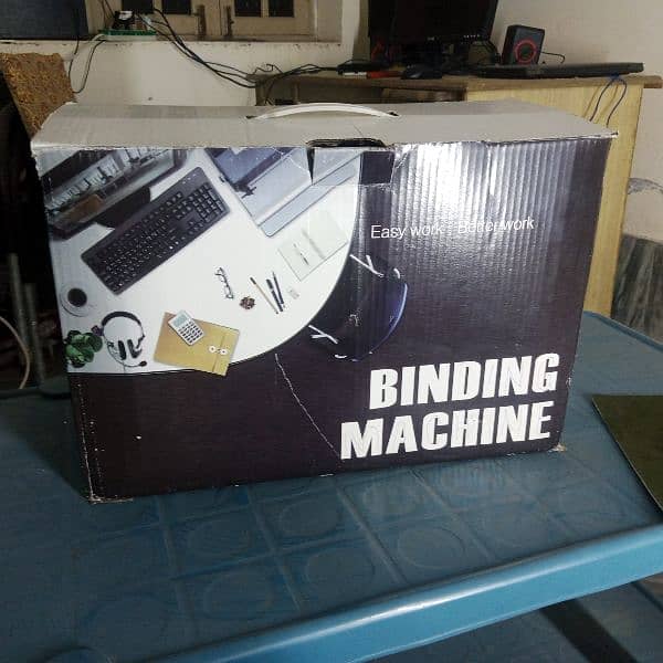 Binding machine register binding 1