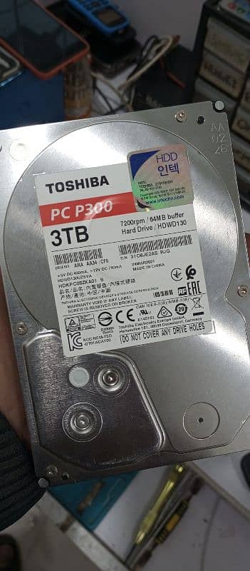 Toshiba 3TB SATA Hard Drive Available For Sale 1