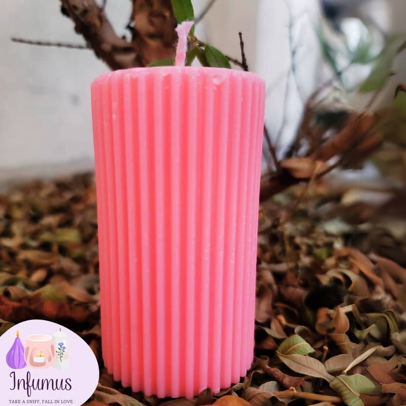 1 pc scented pillar candle for home decoration 4