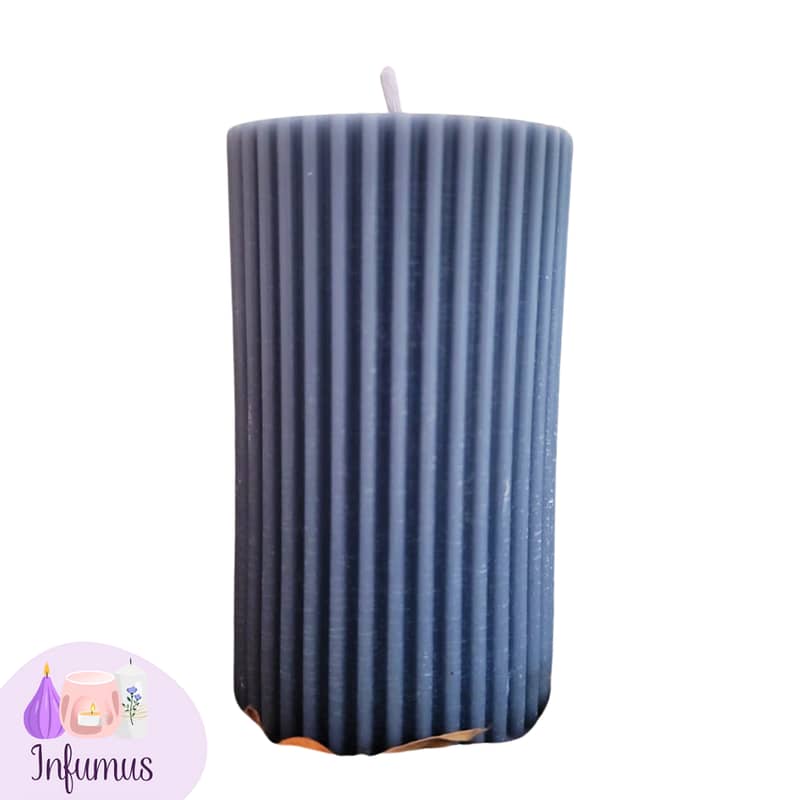 1 pc scented pillar candle for home decoration 5