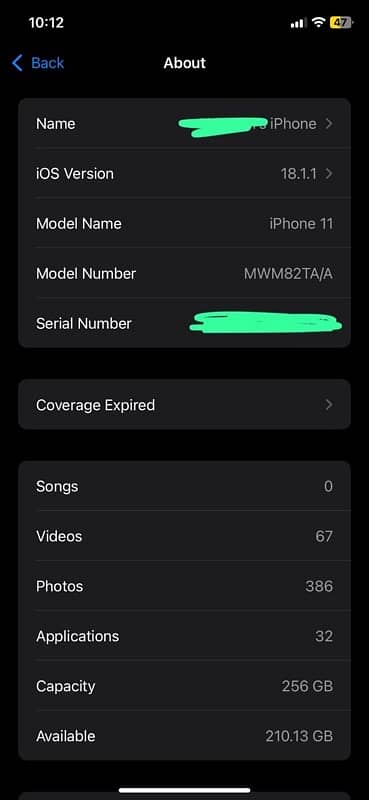 Iphone 11 PTA Approved 256 gb 7