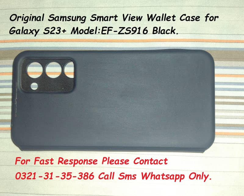 original samsung smart view wallet case for galaxy s23+ 0