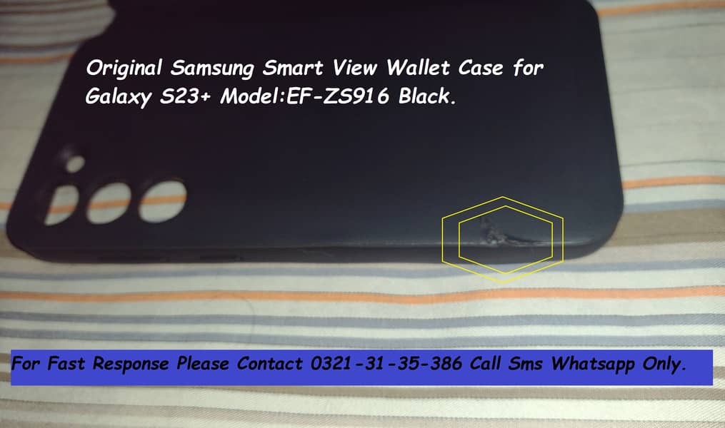 original samsung smart view wallet case for galaxy s23+ 1