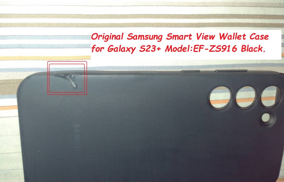 original samsung smart view wallet case for galaxy s23+ 6