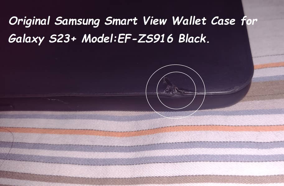 original samsung smart view wallet case for galaxy s23+ 7