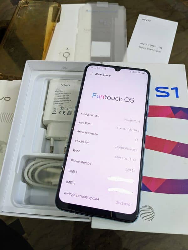 Vivo S1 (4gb 128gb) Complete Box 6