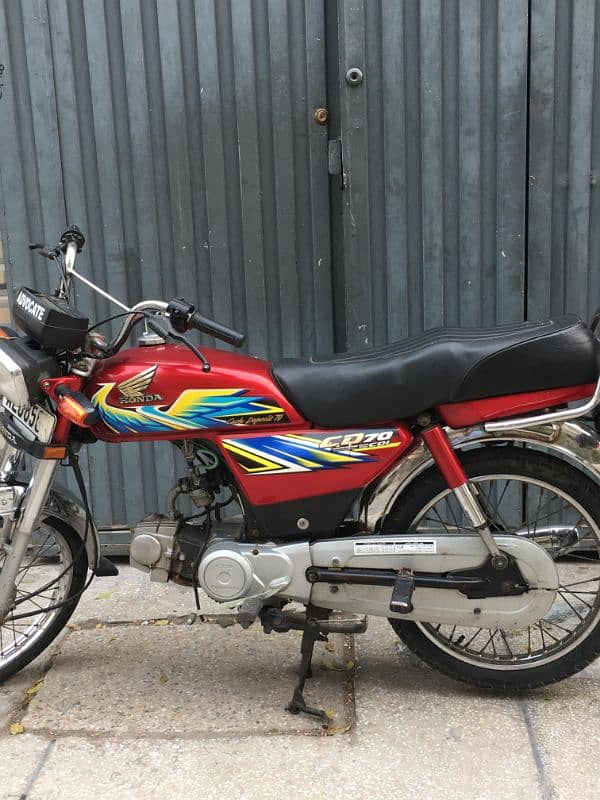 HONDA CD 70 2021 red 2