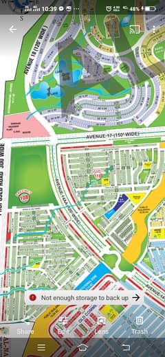 Precinct 10B and Precinct 11B 125sq. y plot available for sale 03135549217