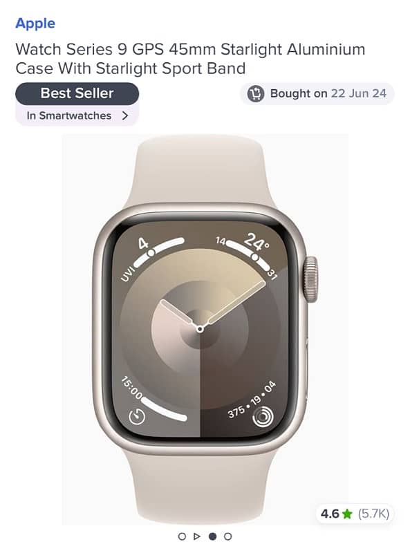 apple watch series 9 45mm GPS variant 0