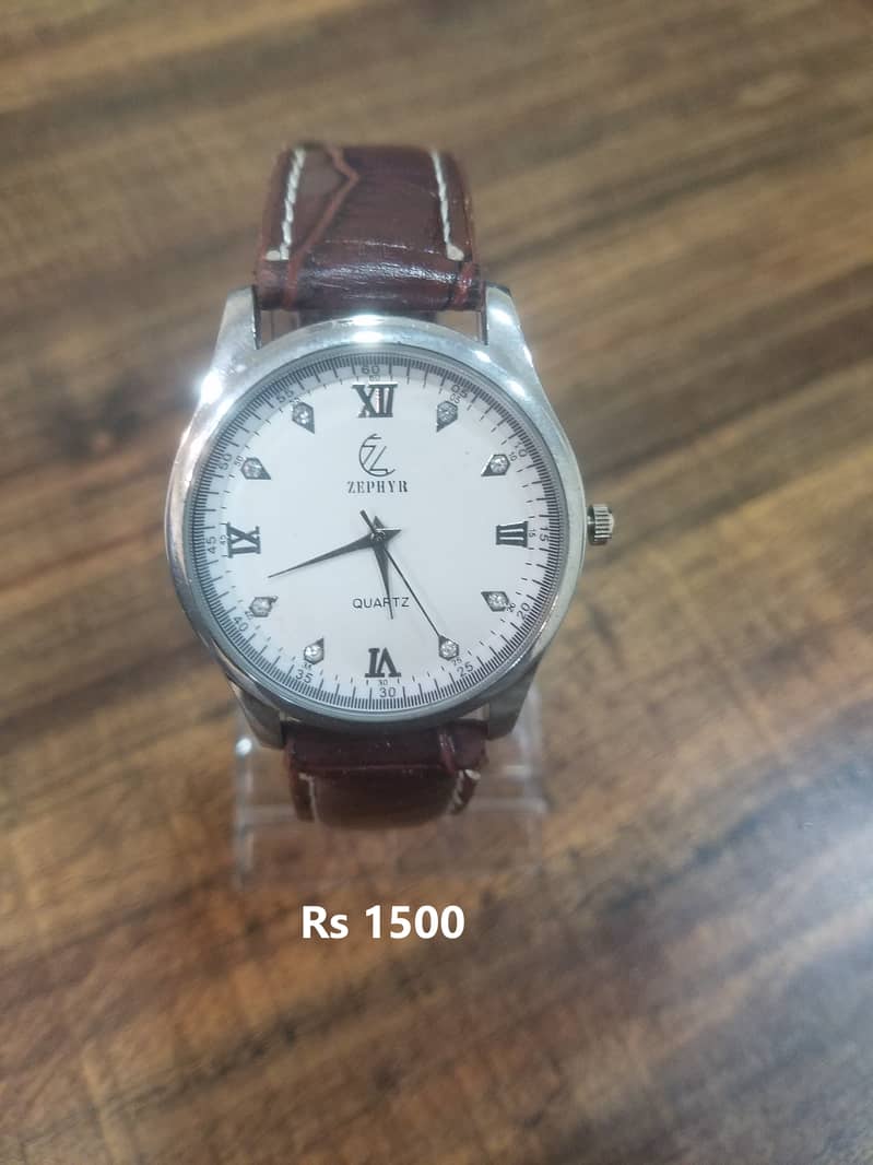 Quality Quartz watches. Reasonable price. 7