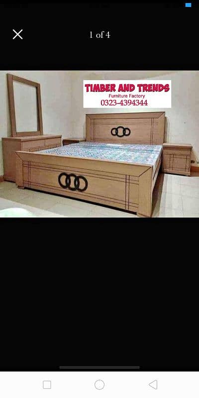 Brand New Double Bed Imported Material 2