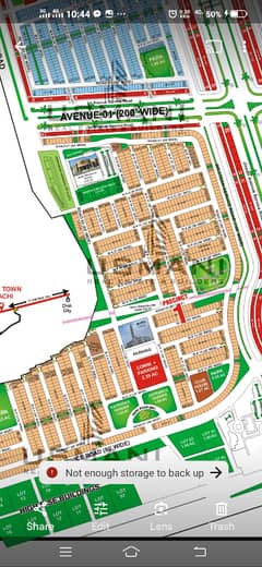 Precinct 1 272sq. y plot available for sale 03135549217