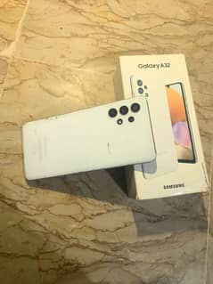 samsung a32 with box 6gb 128gb