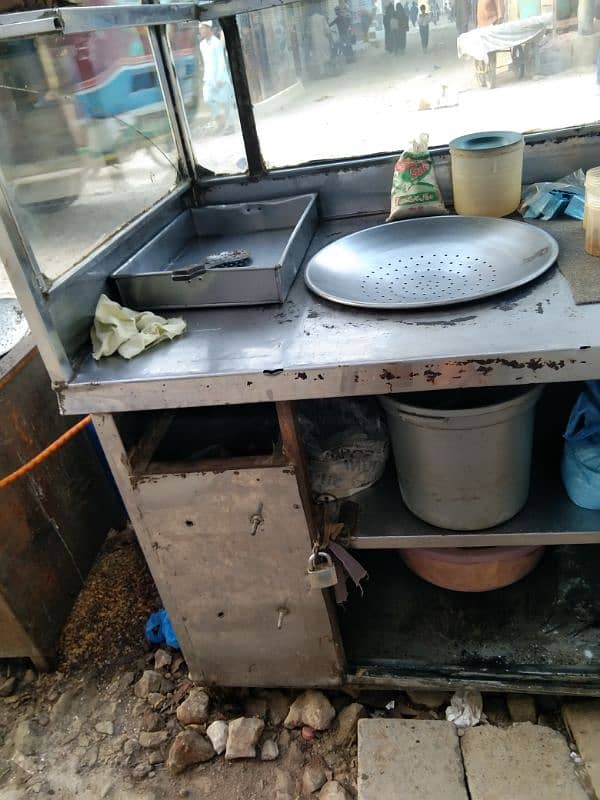 french fries and burger setup complete 2