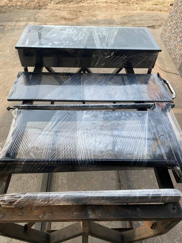 commercial use bar b q  angethi solid with 30 seekh 1