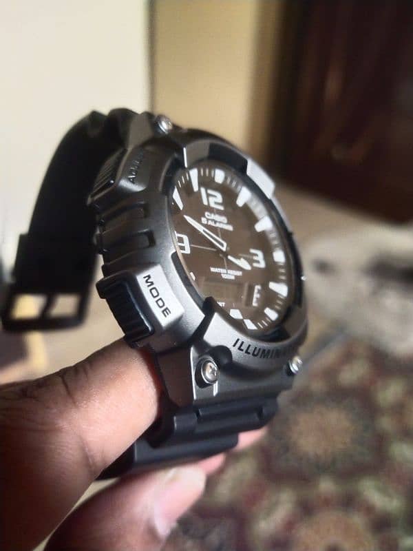 Casio solar powered watch 1