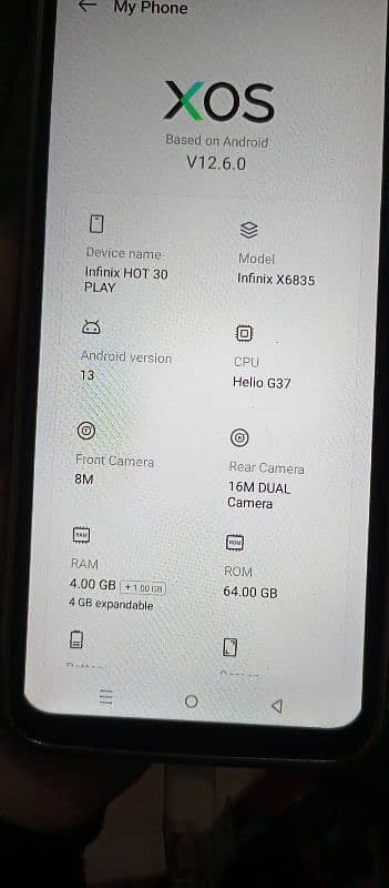 Infinix HOT 30 PLAY Pta Approved 3