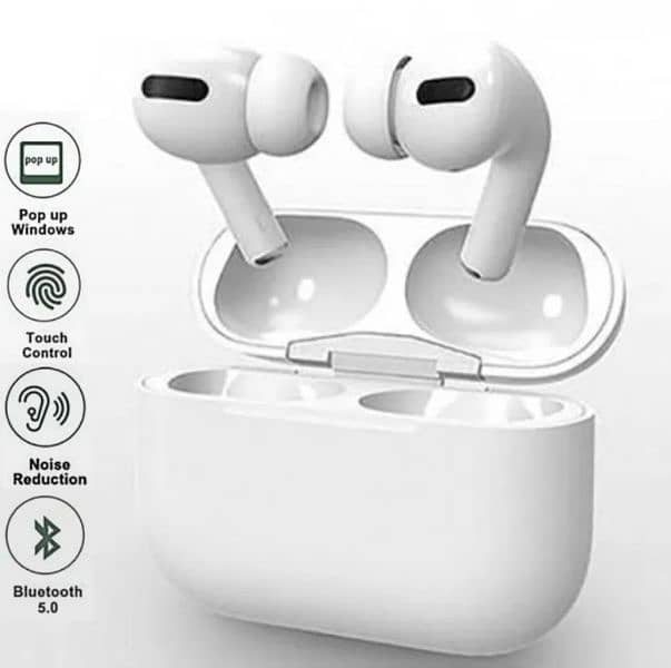 Pro White TWS Airpods Sound & High Quality 1