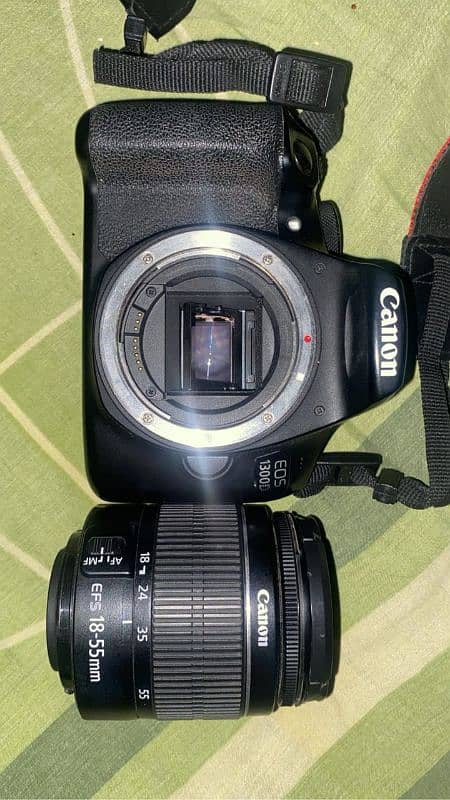 canon 1300d with 18-55 lens 3