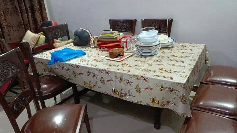 Dinning table with 8 chair 1