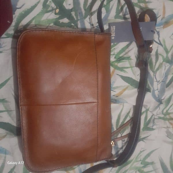 leather hand bag new 1