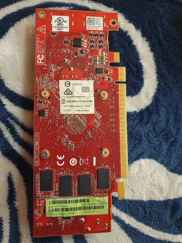 firepro w2100 2gb ddr3 gpu 1