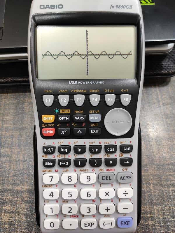 Casio fx-9860GII Graphing Calculator with all accessories 10