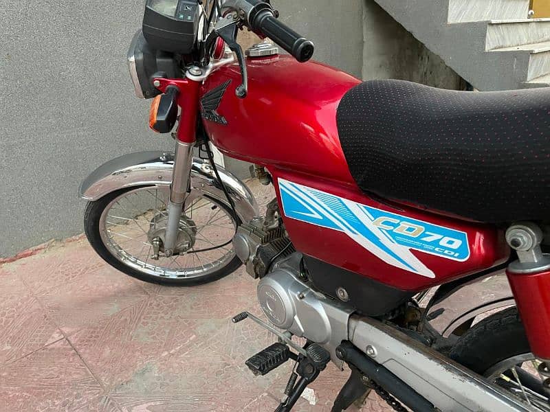 Good condition Honda Cd 70 2016 model 0