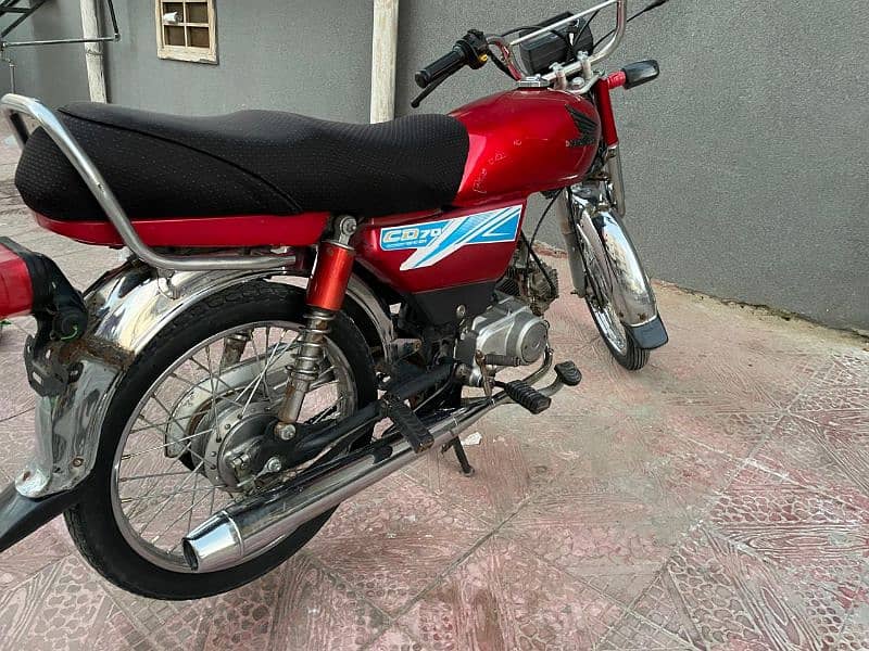 Good condition Honda Cd 70 2016 model 2