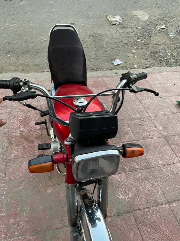 Good condition Honda Cd 70 2016 model 3