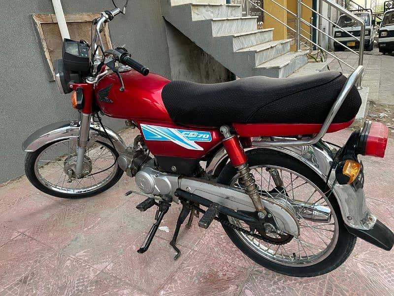 Good condition Honda Cd 70 2016 model 5