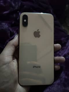 iPhone xs pta 64 gbface id off golden color