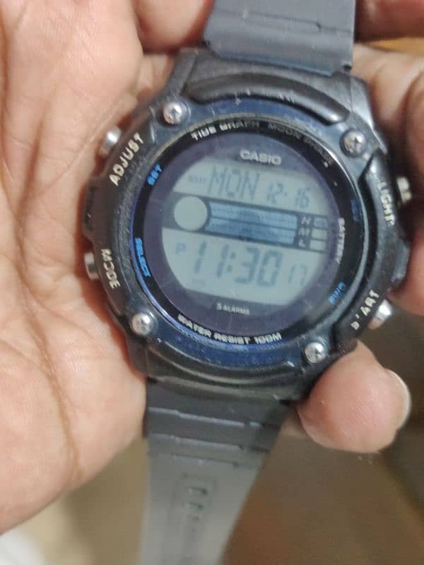 Casio Tide Graph Moon Face Solar Power&Battary system Watch for sale 2