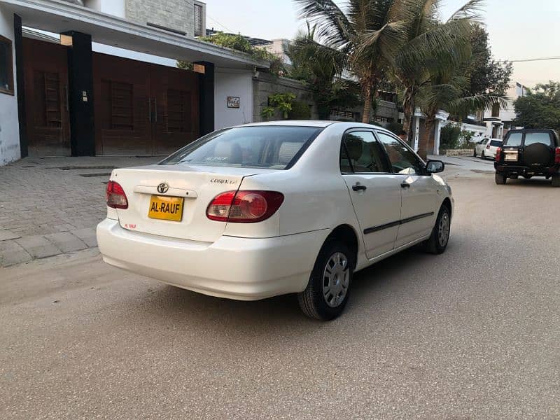 Toyota Corolla XLI 2005 4