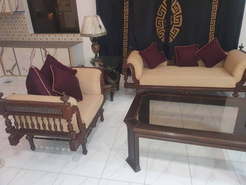 6 seater pure chinioty sofa set 0