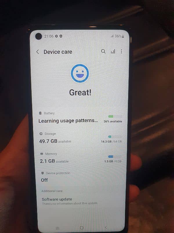 Samsung A21s | Fully Neat and Clean Condition | 4/64 gb | PTA APPROVED 12