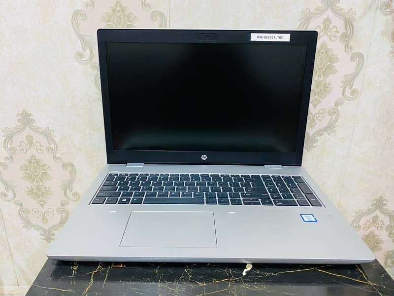 HP ProBook 650 G5 Core-i5-8th Gen 8 GB RAM 256 GB SSD 15.6″ Display 7