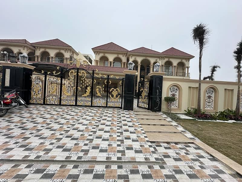 2 Kanal Brand New First Entry Spanish Style Facing Road 100 Feet For Sale Available In Valencia Housing Society Lahore 26